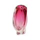 Small Purple Vase Val Saint Lambert René Delvenne Design 20cm