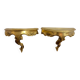 Wooden consoles