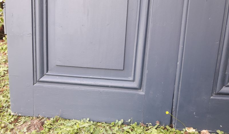Paire de portes 222x97,5cm de placard