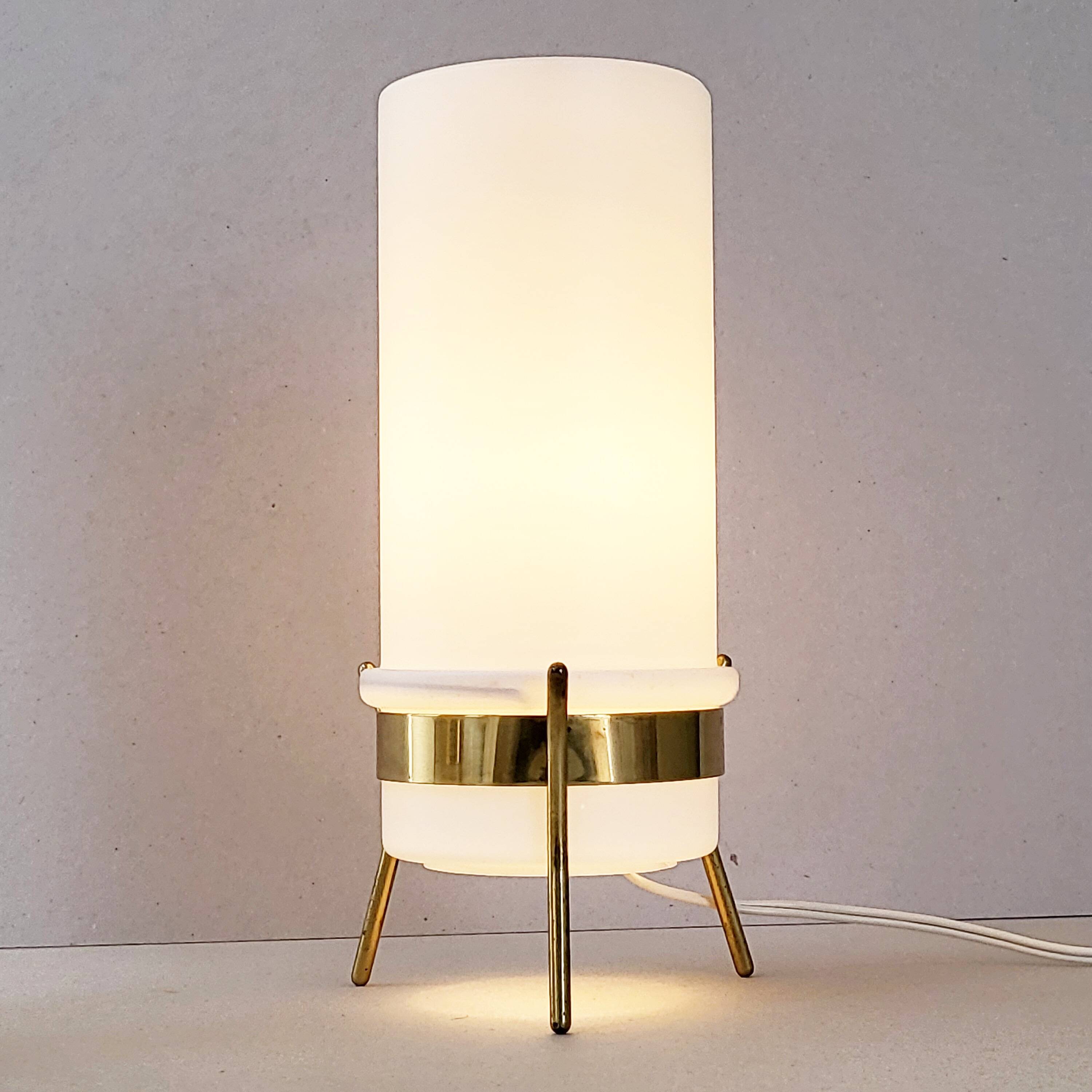 Pair of vintage 1950 Parscot lamps