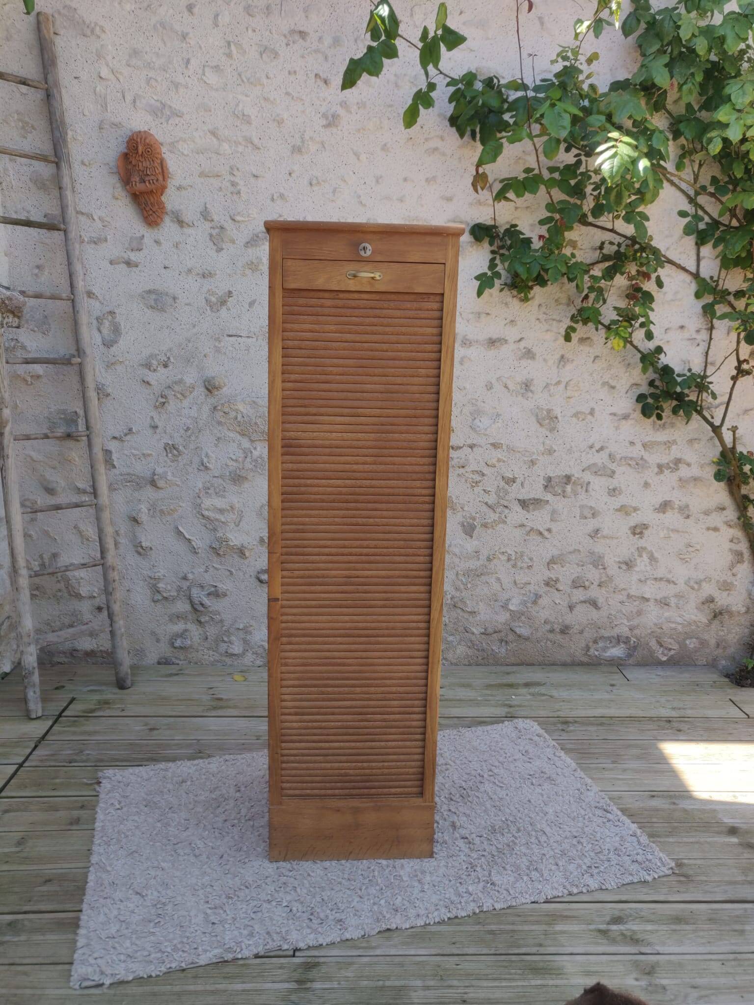 Old restored filing cabinet