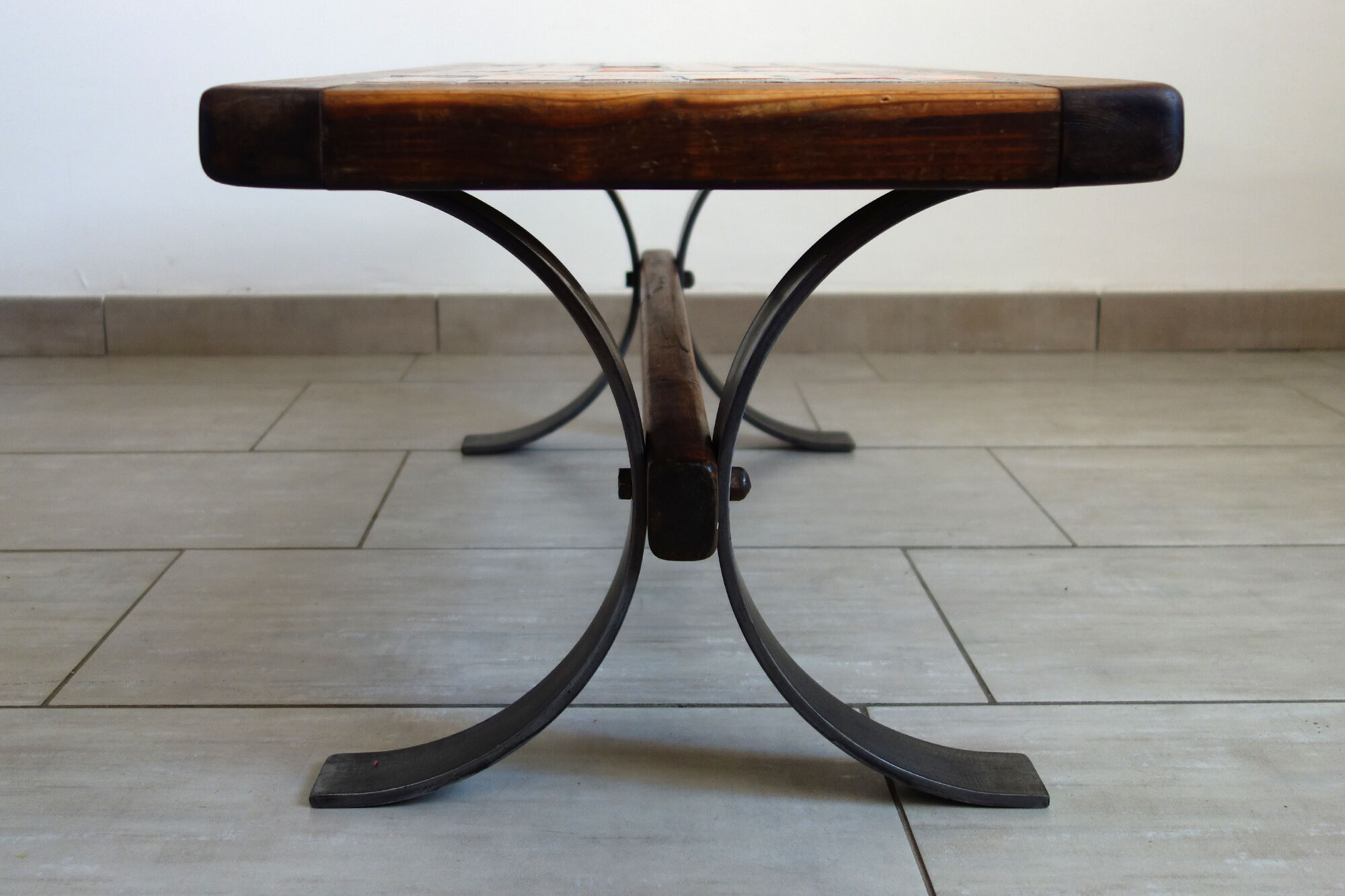 70s ceramic coffee table