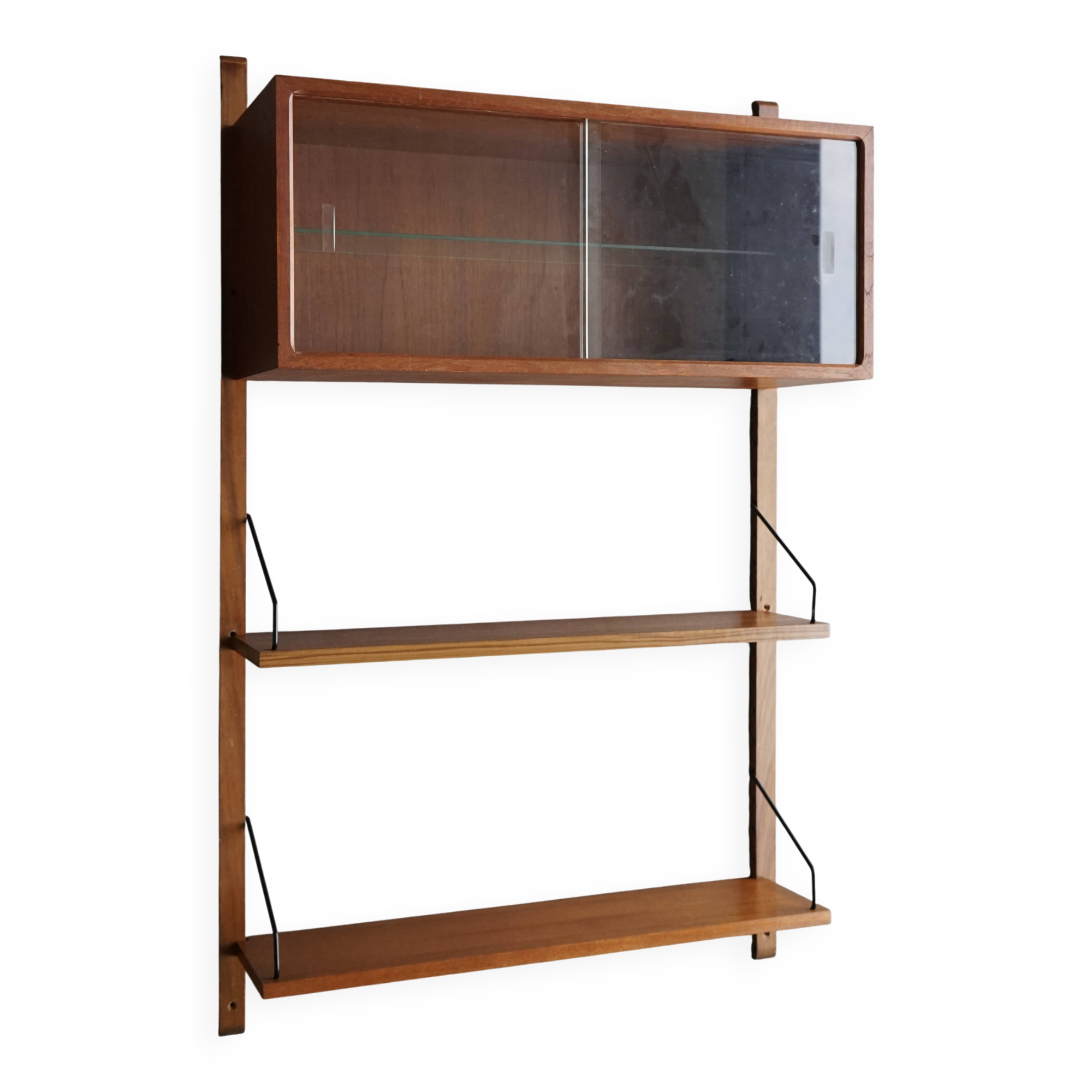 Unité murale danoise du milieu du siècle par Poul Cadovius pour Cado, années 1960