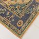 6x9 Pumpkin Orange Turkish Vintage Rug, 187x271 Cm