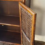 Rattan bookcase 70