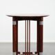 Round Art Deco design side/coffee table