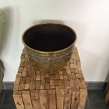 Cache pot en cuivre
