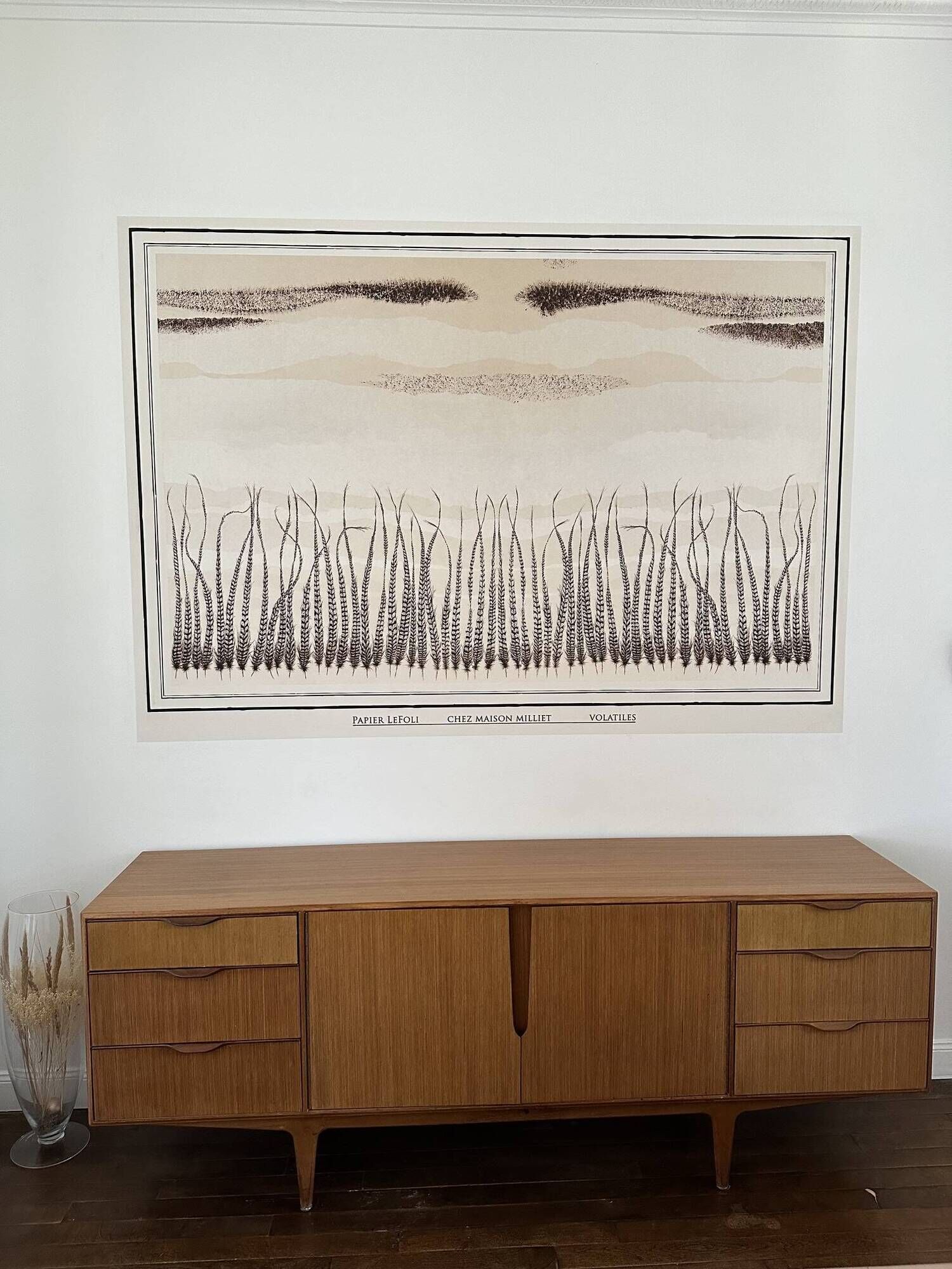 McIntosh vintage Scandinavian teak sideboard — rare model