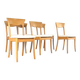 Ensemble de 6 chaises Juul Kristensen pour JK Denmark - design danois