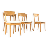 Ensemble de 6 chaises Juul Kristensen pour JK Denmark - design danois