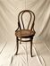 Bistro chair with caned seat, Thonet type