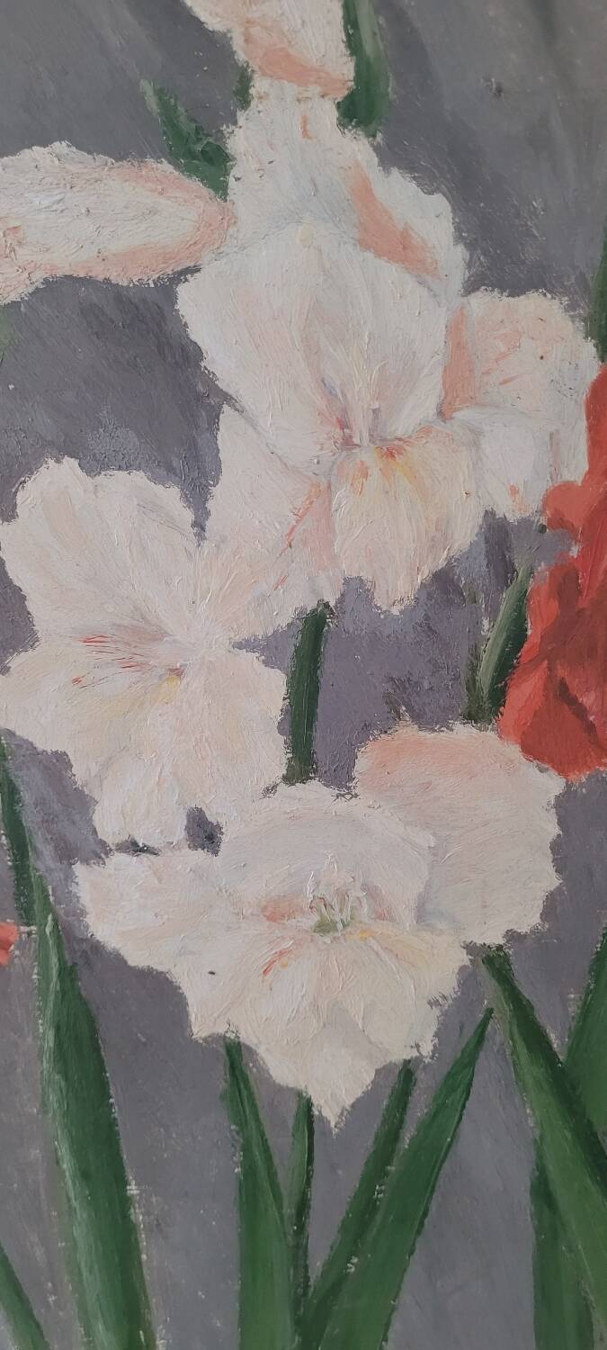 Huile : Les glaïeuls