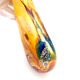 Murano Sommerso Vase OBALL Signed & Labeled 24k Gold H30cm 2.5kg New