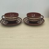 Digoin cups and saucers