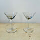 Coupes cocktail vintage