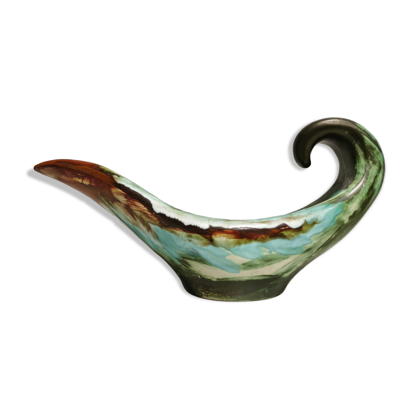 Cup / Vacuum vintage ceramic pocket LONGWY