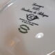 Cup saucer, breakfast Limoges porcelain of Sologne tea