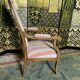 Fauteuil Voltaire en noyer