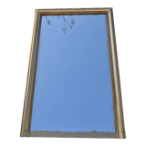 Rectangular gilded mirror 140x90cm