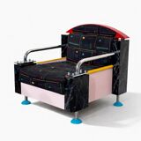 Pair of Memphis lounge chairs