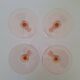 Vintage pink champagne flute Luminarc