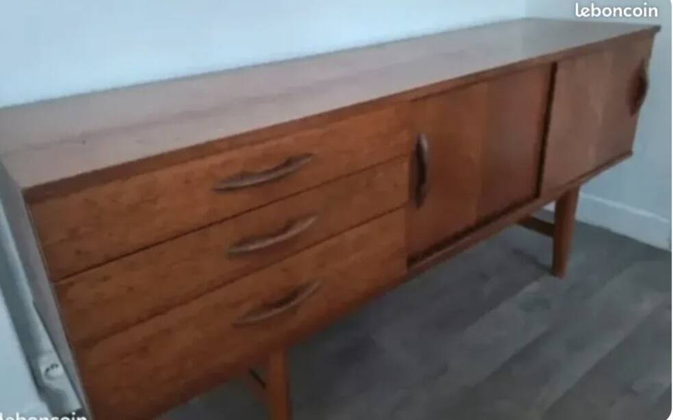 Vintage Scandinavian sideboard