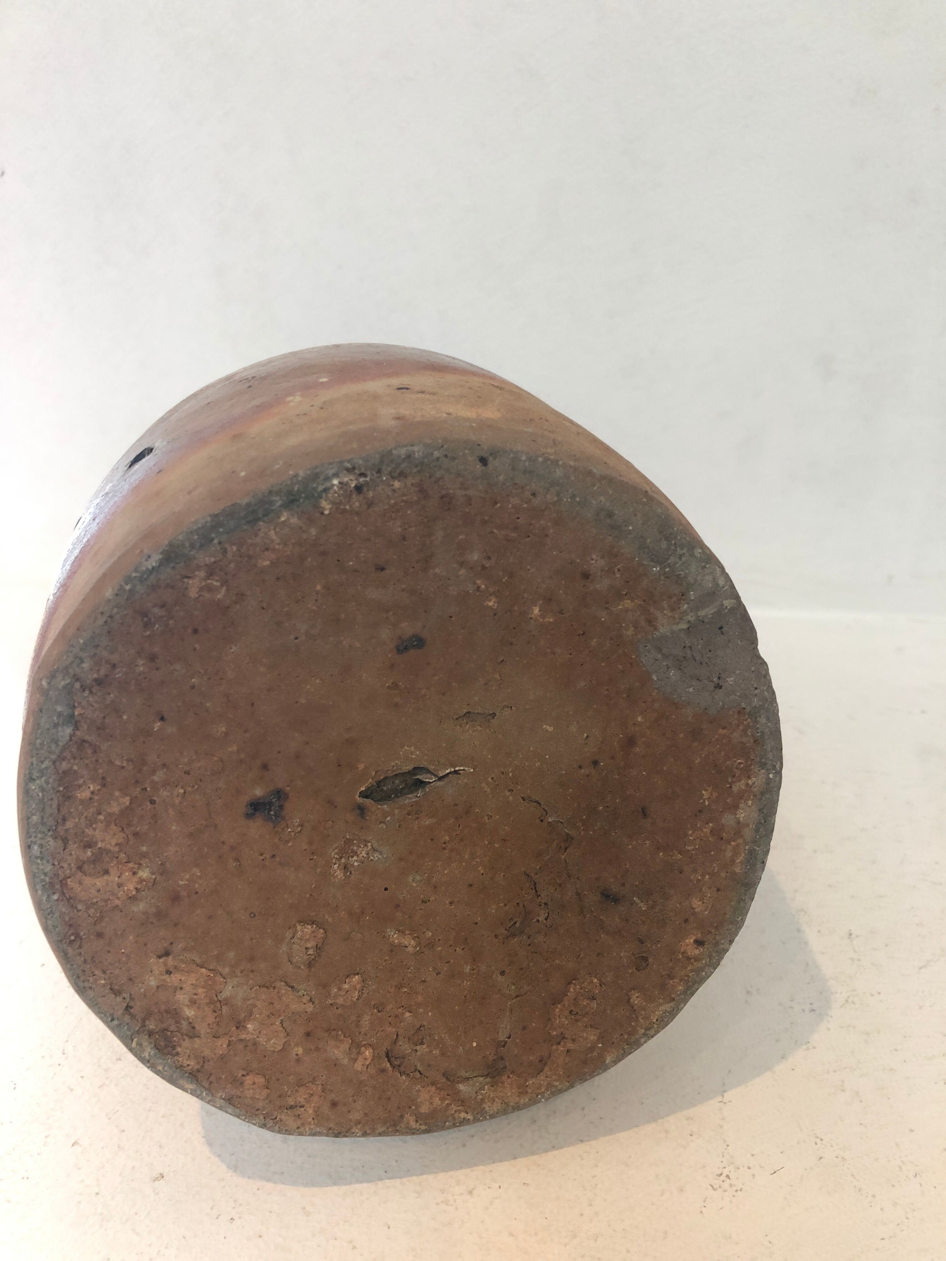 Artisanal terracotta milk pot, 1970