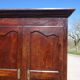 Armoire Louis Philippe en noyer massif