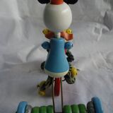 Jouet ancien à tirer Donald et Mickey