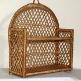 Rattan shelf