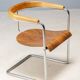 Functionalist Console Armchair, Jindřich Halabala, 1930s, UP Rousínov