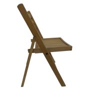 Set of four vintage wooden folding chair minimalism design 60s