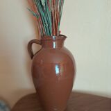 Large vintage stoneware pitcher