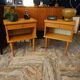 Vintage bedside tables