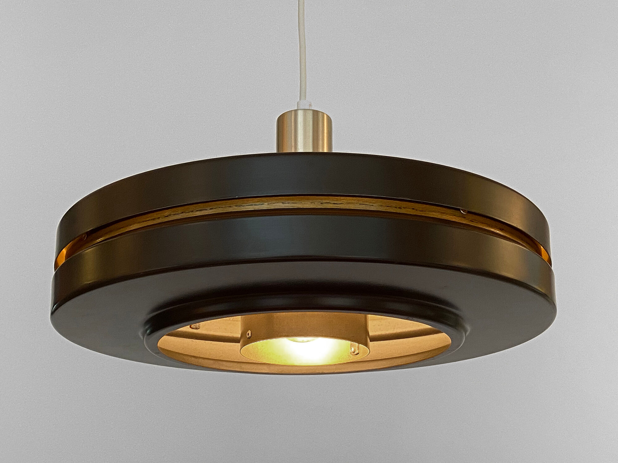 Vintage pendant light by Vitrika, Denmark 1970