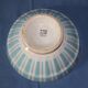 Digoin 9611 vintage pastel blue bowl on pedestal