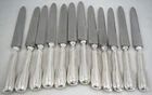 Sfam 24 knives, 12 table knives + 12 dessert cheese knives + carving service.