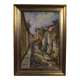 Peinture à l’huile de paysage italien de style impressionniste