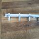 70s aluminum coat rack