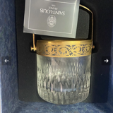 THISTLE OR GOLD HANDLE ICE BUCKET