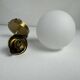 Vintage opaline wall light