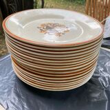 Service de table lot d'assiettes & plat