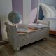 Renovated storage chest - Scandinavian style - unique piece