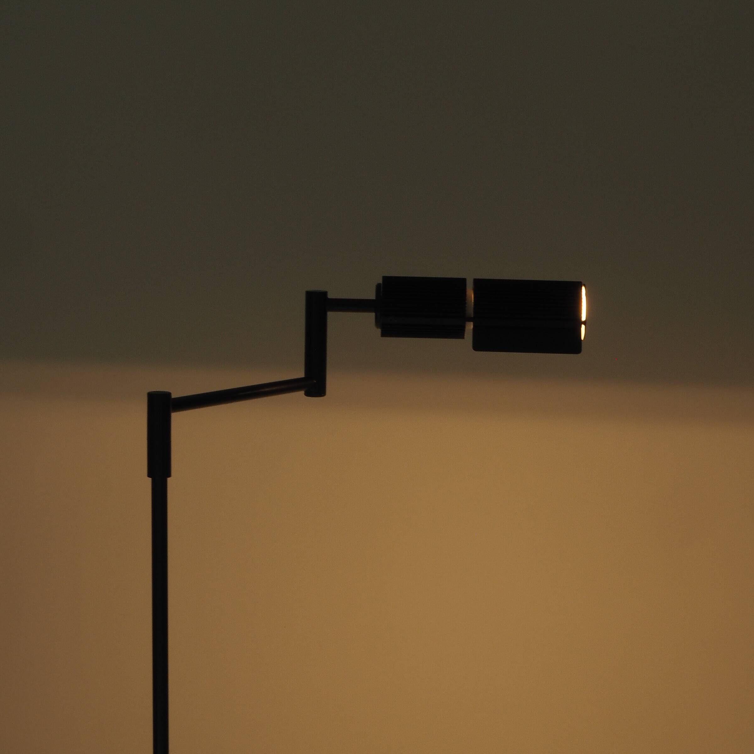 Haloprofil 878HR floor lamp by Viktor Frauenknecht for Swiss Lamps