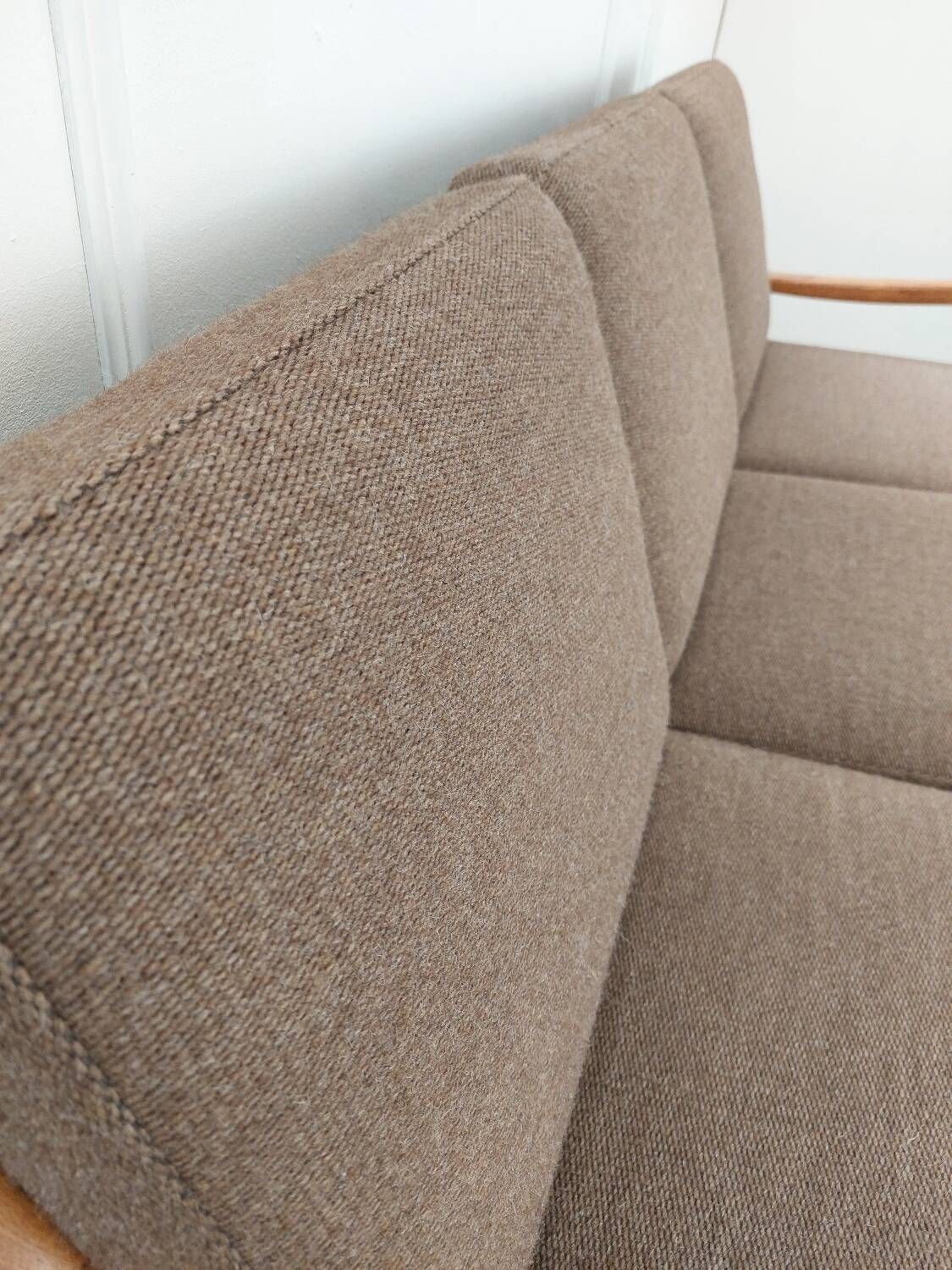 Set of 3 seats and 2 Senator armchairs by Ole Wanscher for Poul Jep