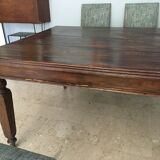 Solid wood dining table