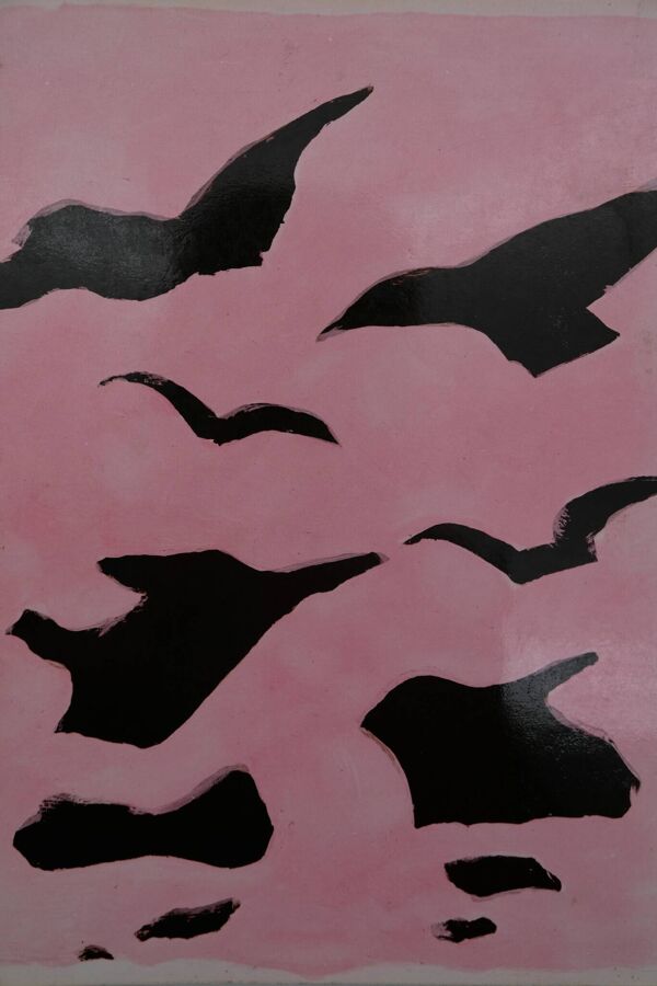 Georges braque : les oiseaux en plein vol - lithographie signée
