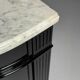 Black Louis XVI style sideboard