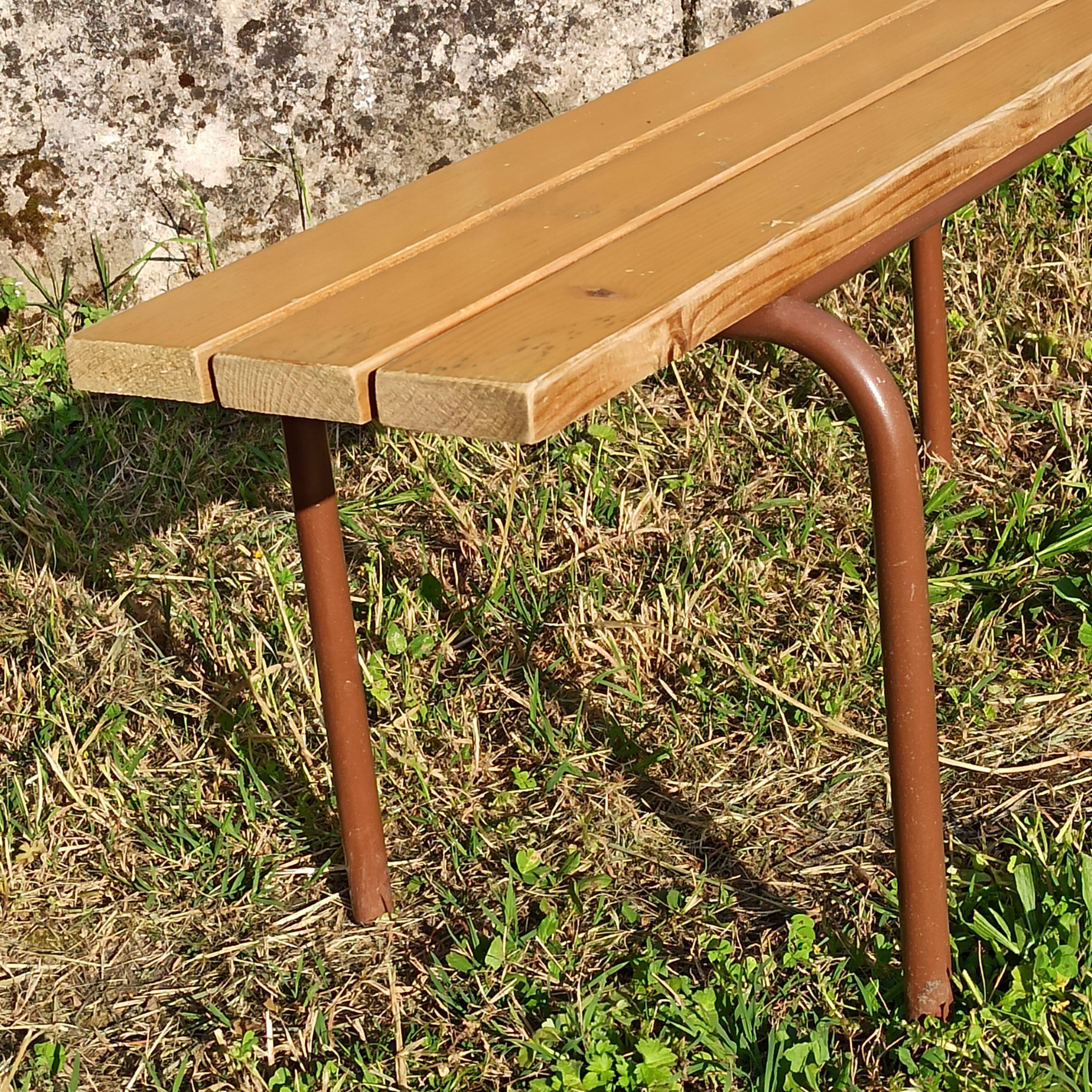 School bench 2 meters