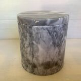 Gray White Marble Box